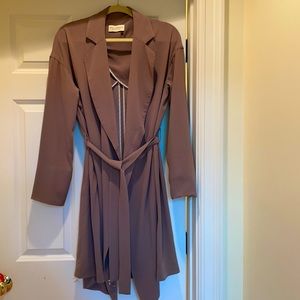 Beautifully Lined MM Lafleur  Soft Trench Coat